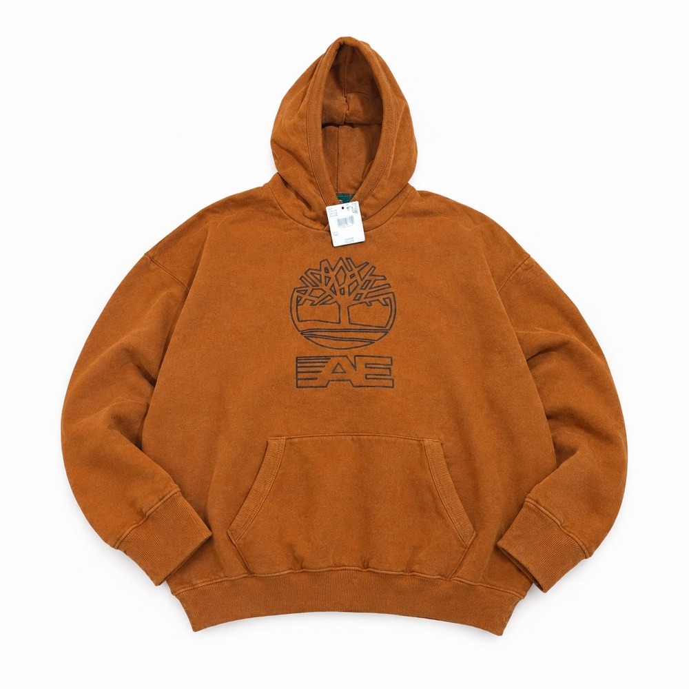 New American Eagle x Timberland collab box oversized baggy hoodie sweater medium